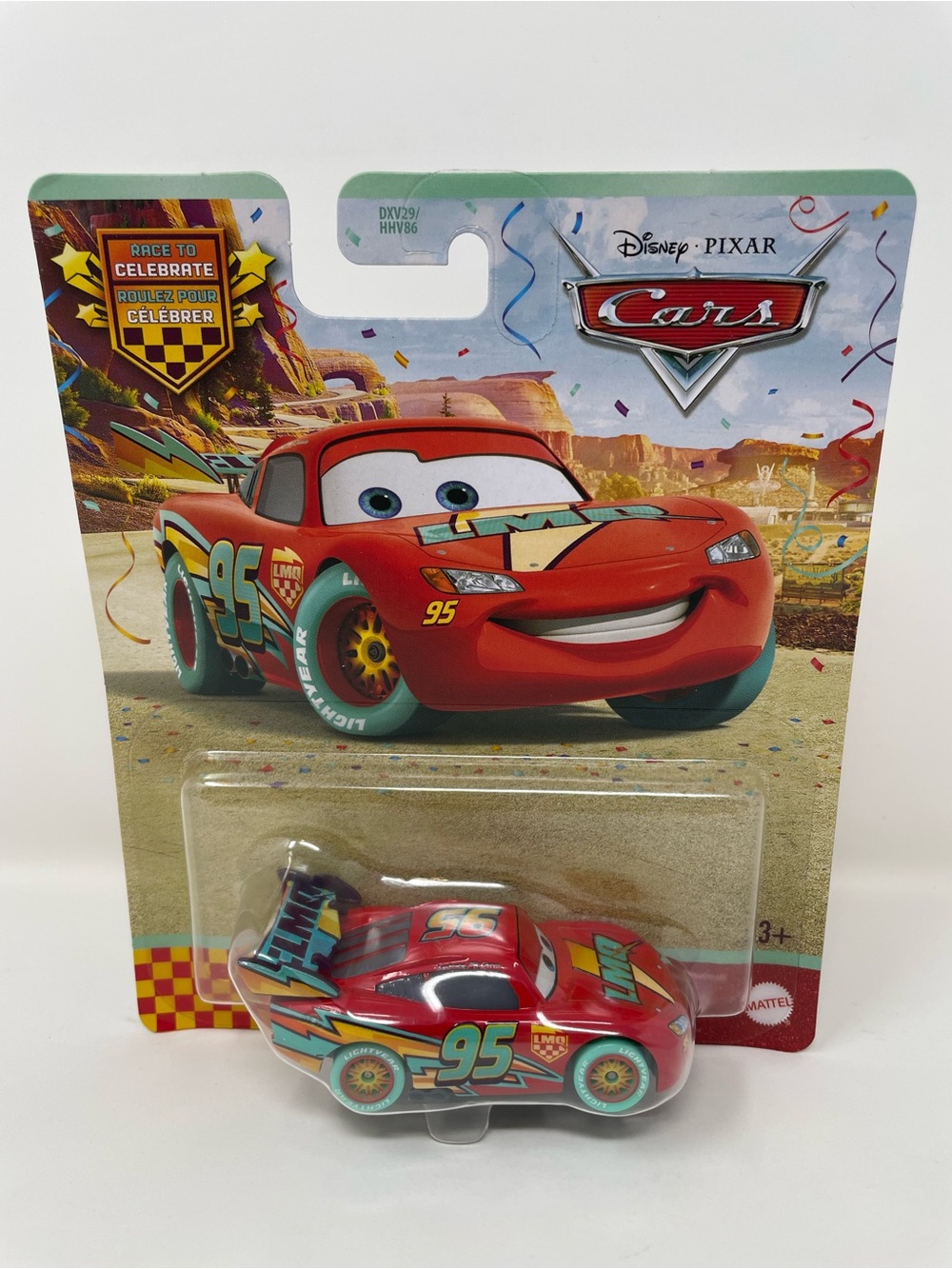 Disney Pixar Cars Race To Celebrate Lightning McQueen Sealed Brand New